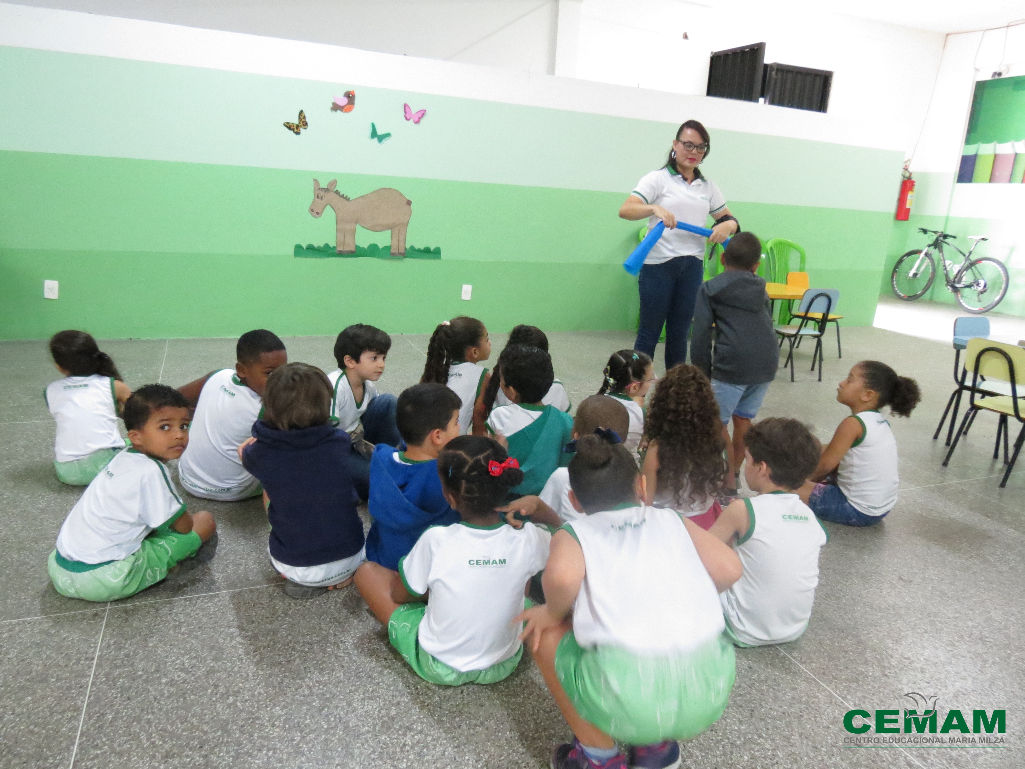 Dinâmica Rabo no Burro - Centro Educacional Maria Milza