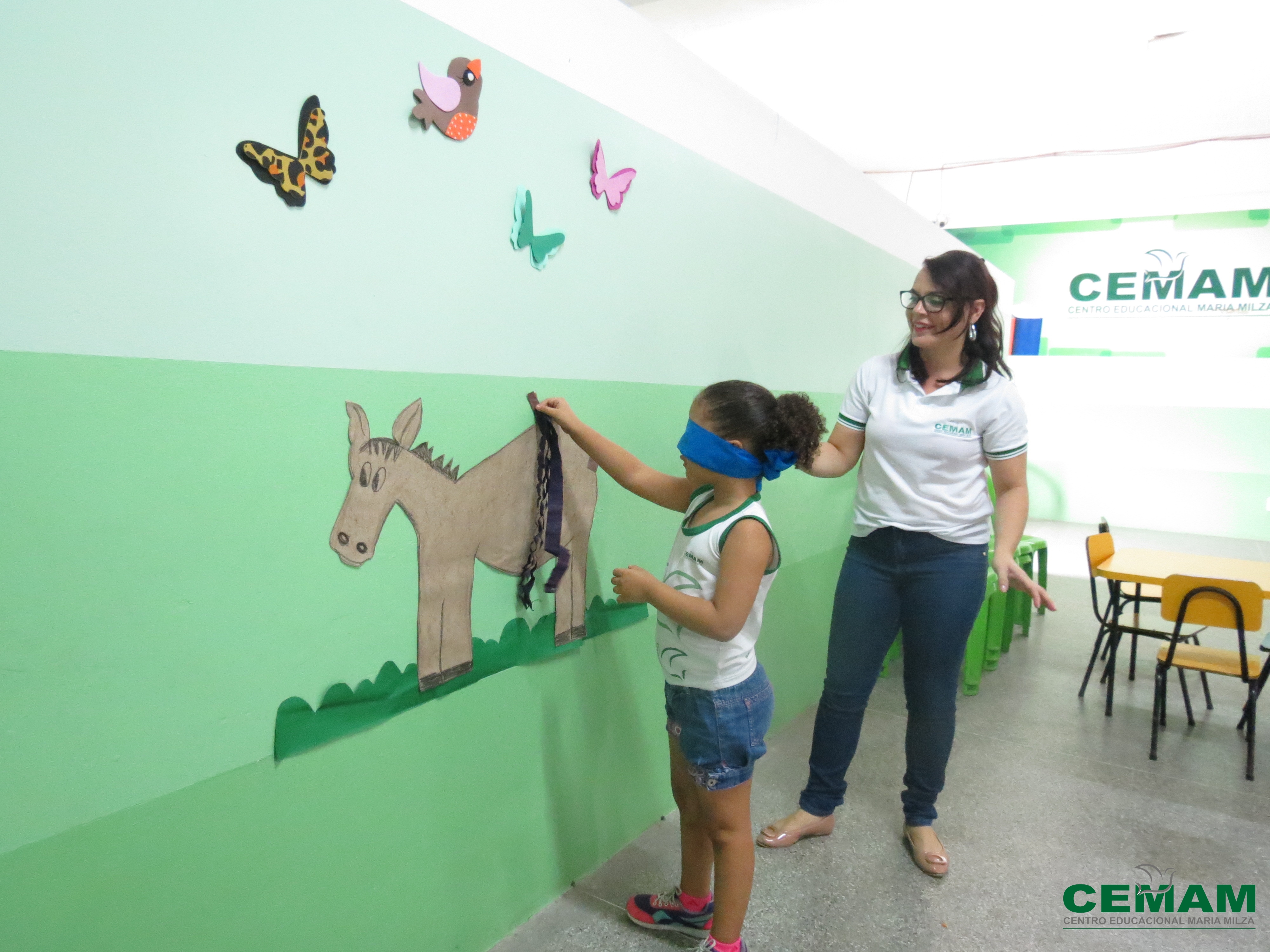 Painel Coloque o Rabo no Burro - Bolacha Pedagógica